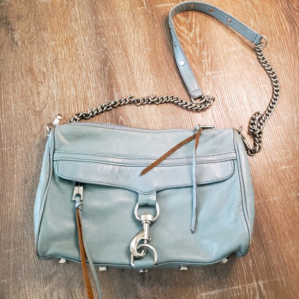 Rebecca Minkoff crossbody bag light blue - Picture 16 of 16